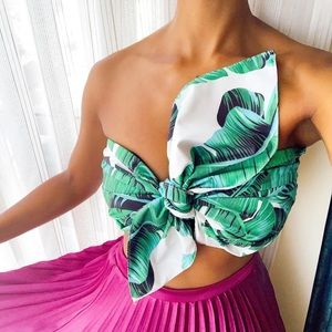 Bow-Tie Bandeau Top